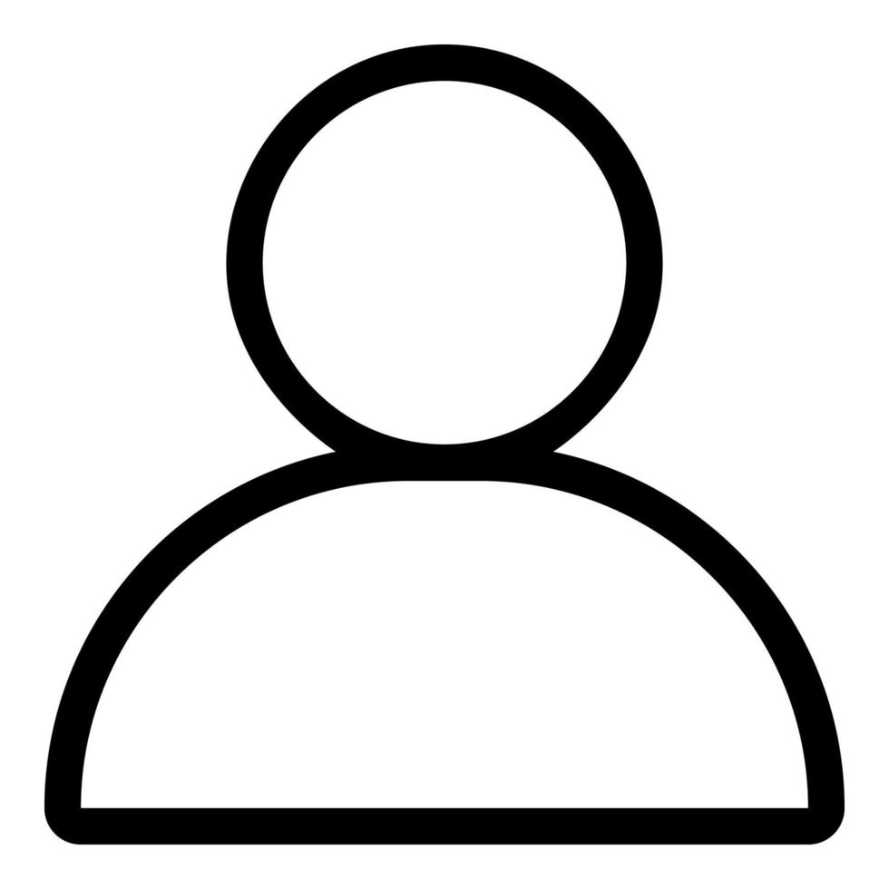 Profile Icon, ui icon vector