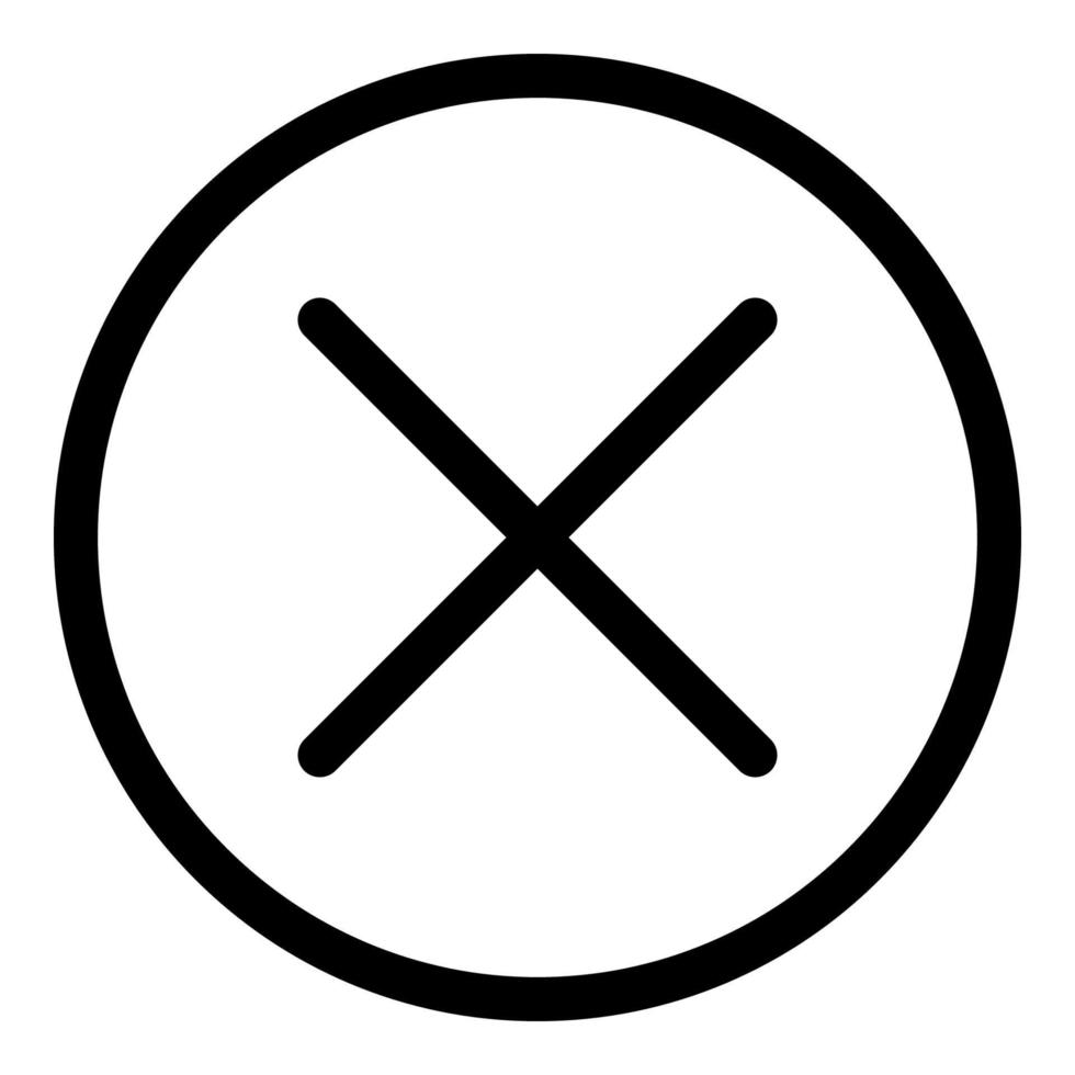 Remove Icon, ui icon vector