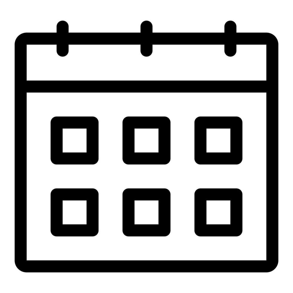 Calendar Icon, ui icon vector