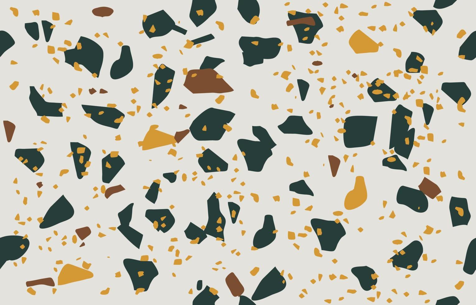 Terrazzo seamless beautiful pattern. Colorful elements stone mosaic composite texture. decorative tile. Luxury geometric modern abstract pattern. Vector seamless abstract background.