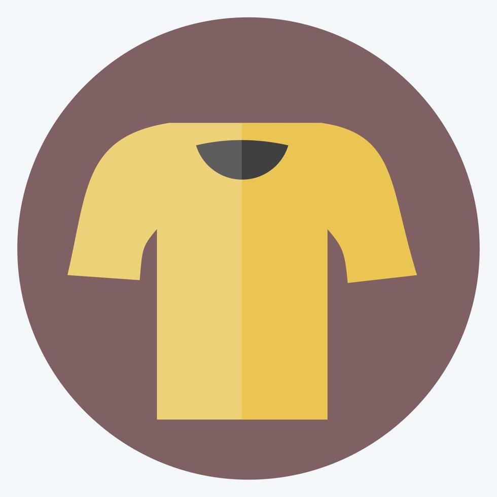Icon T Shirt. suitable for men accessories symbol. vector