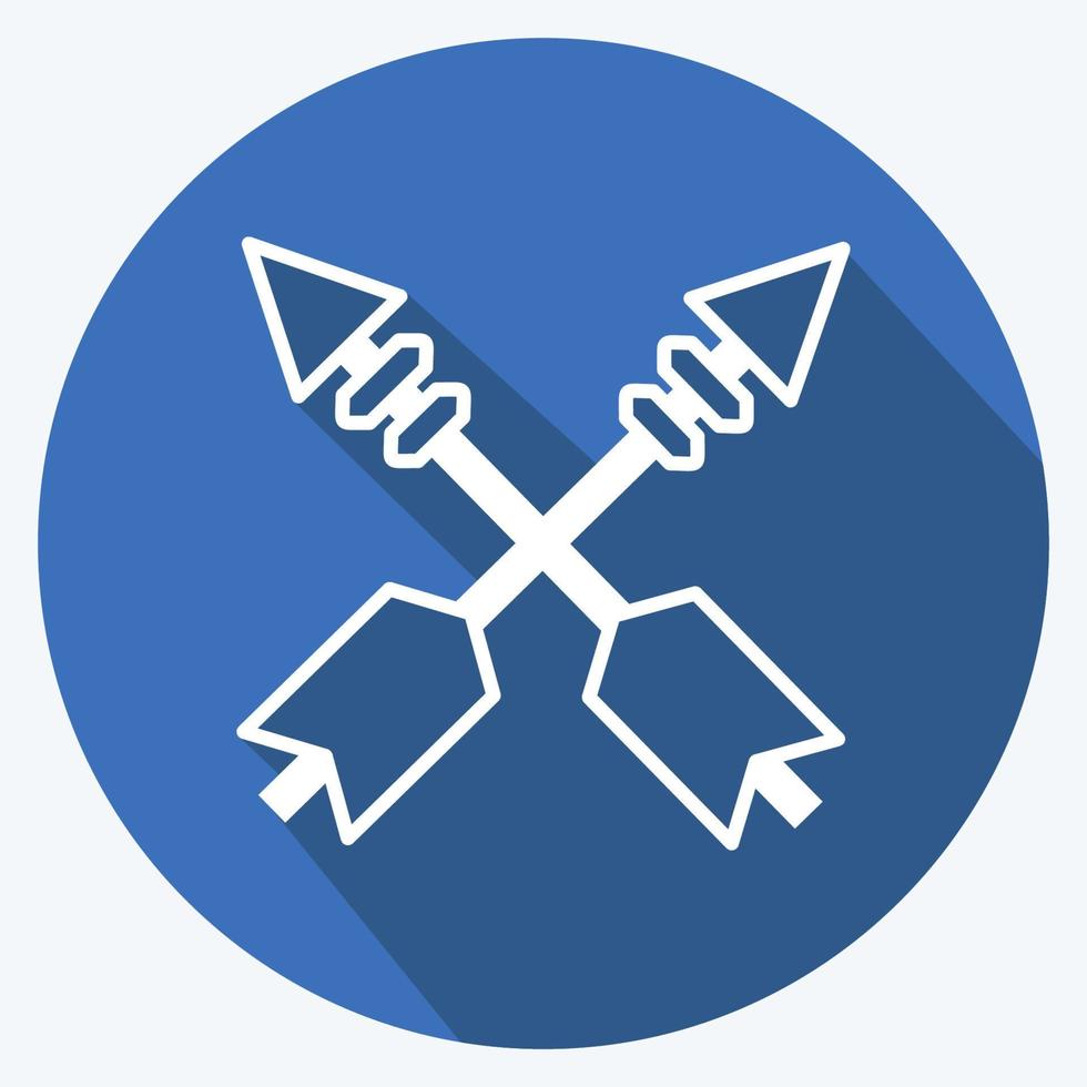 Icon Arrows. suitable for Wild West symbol vector