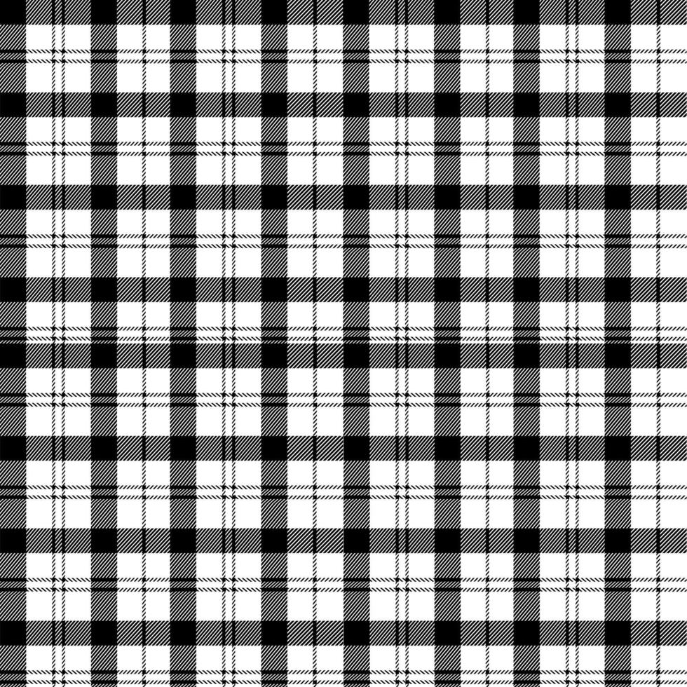 sin patrón de plaid.background espalda y blanco. vector