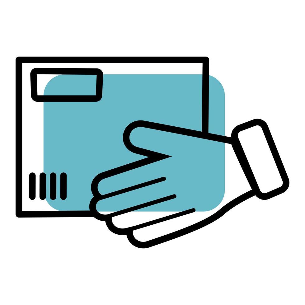 Delivery icon concept vector design.