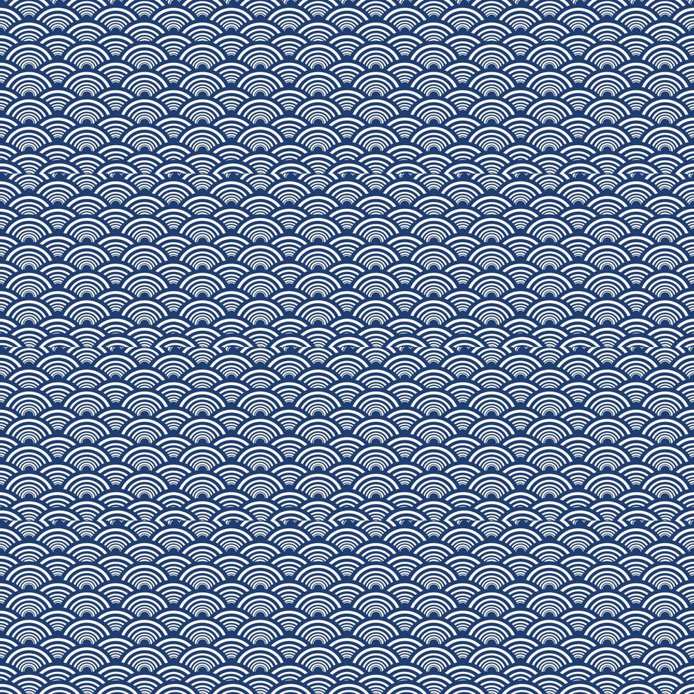 Pattern of Japanese style. vector