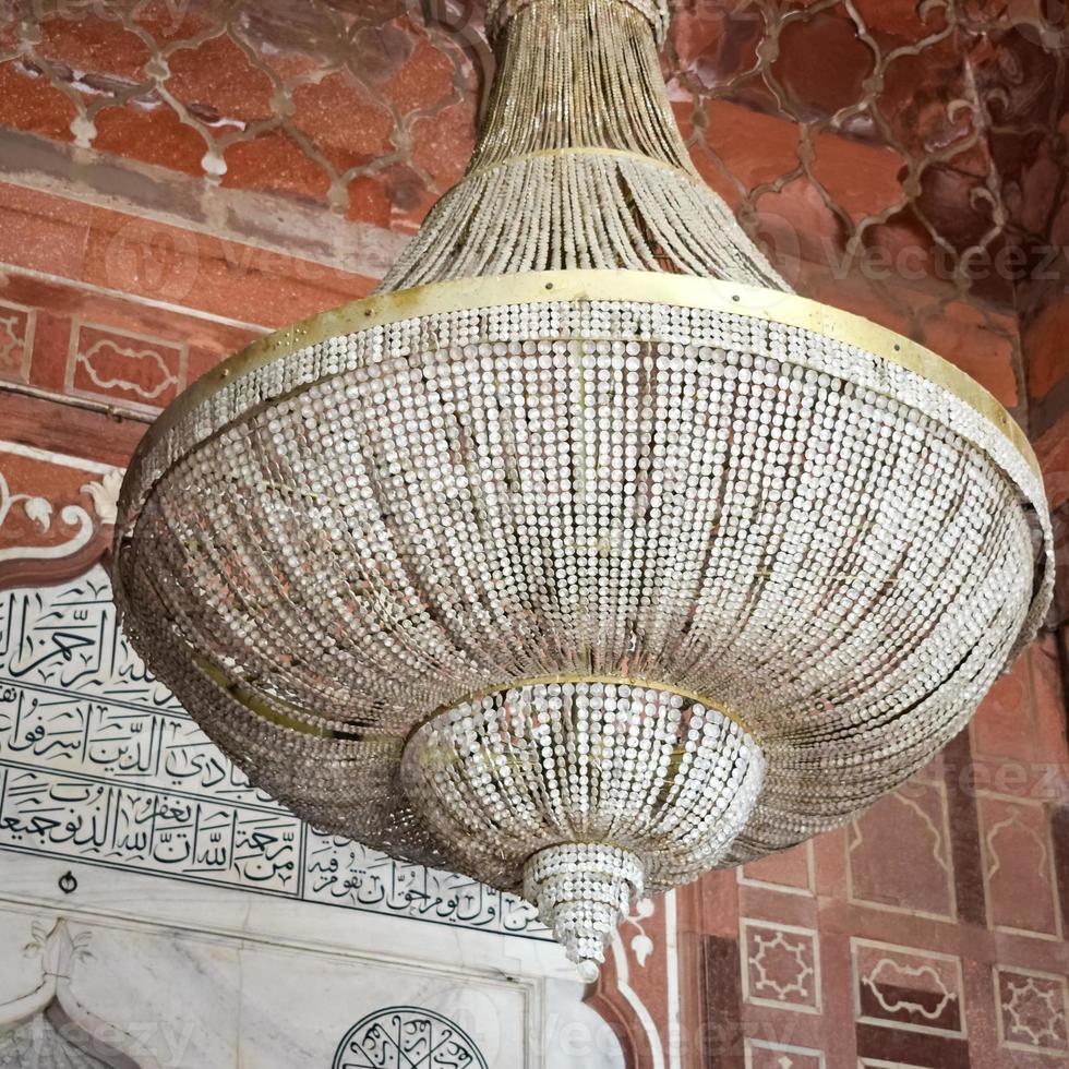 Architectural detail of Jama Masjid Mosque, Old Delhi, India, The spectacular architecture of the Great Friday Mosque Jama Masjid in Delhi 6 during Ramzan season, the most important Mosque in India photo