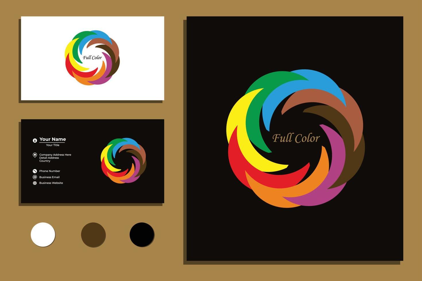 concepto full color vector