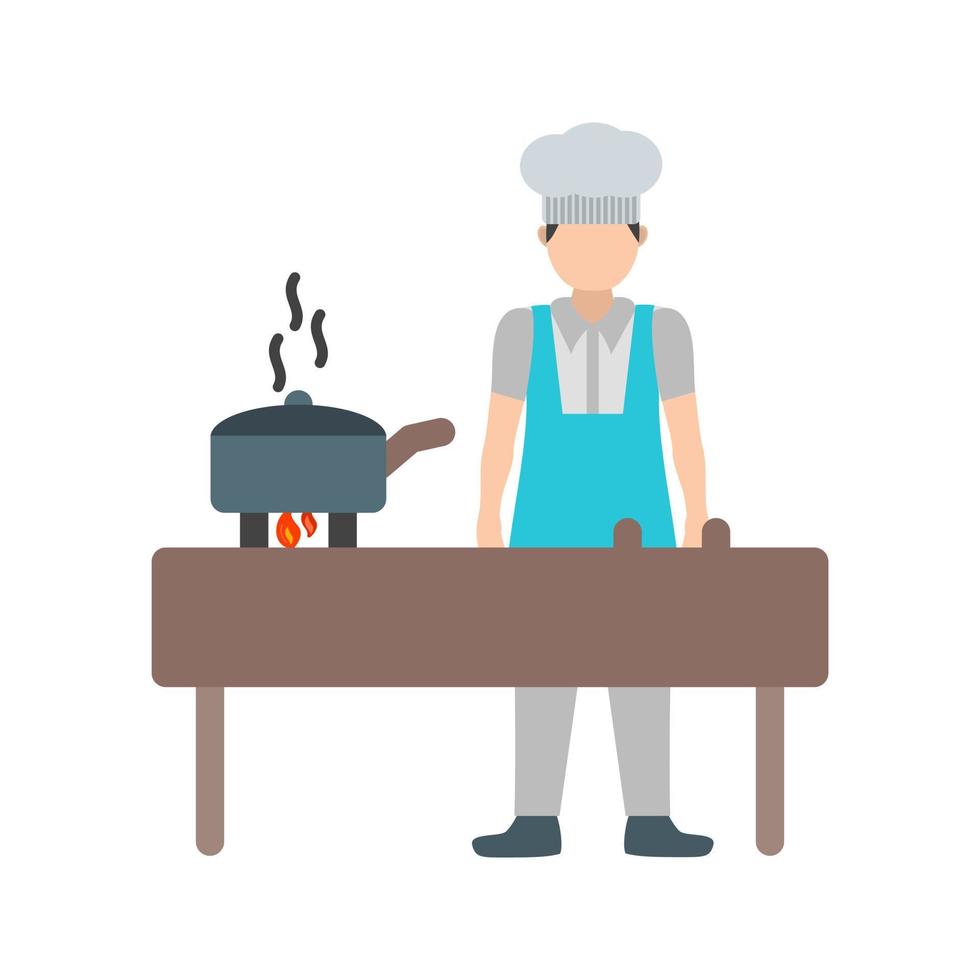 Cooking Food Flat Multicolor Icon vector