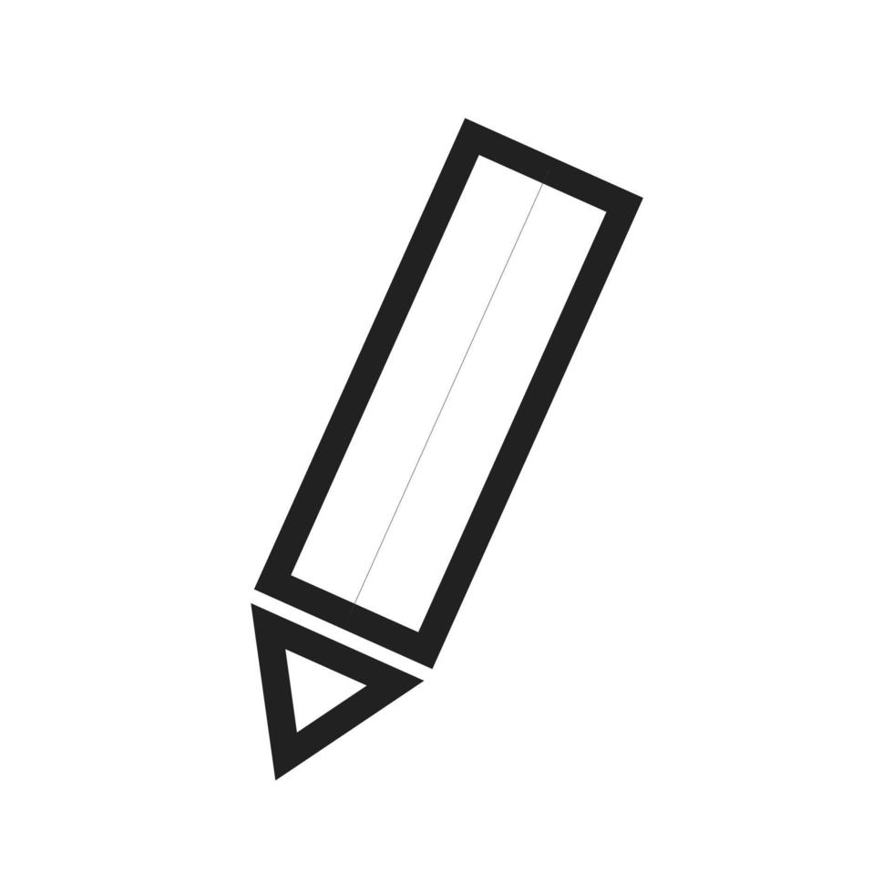 Pencil Line Icon vector