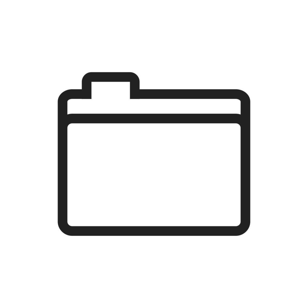 Document Line Icon vector