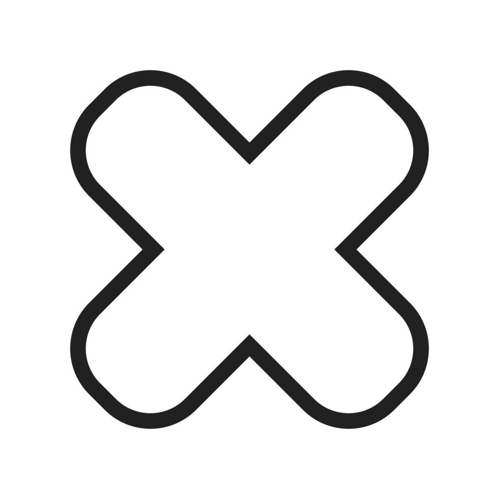 Shape Line Icon vector