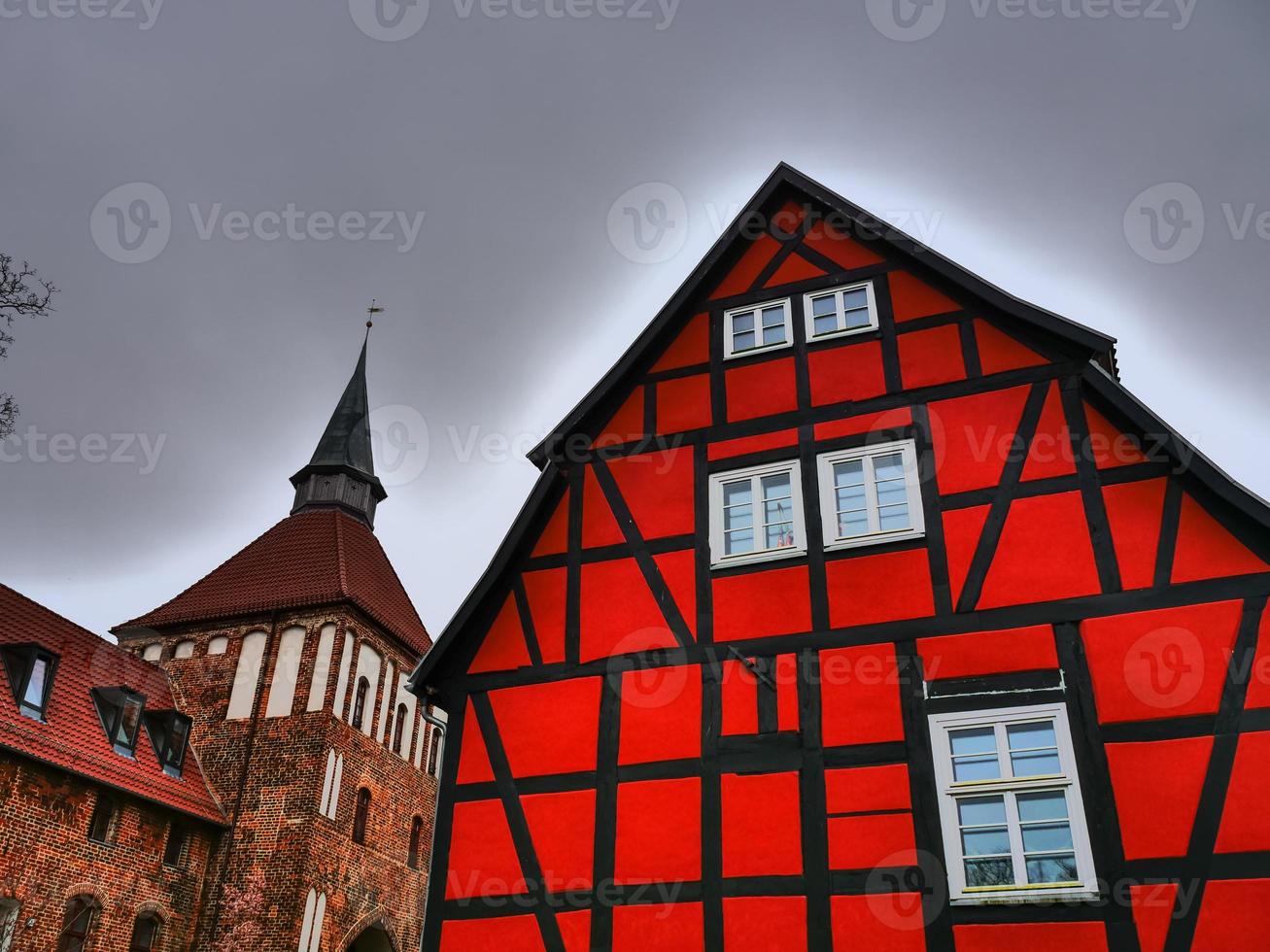 the city of Stralsund in germany photo