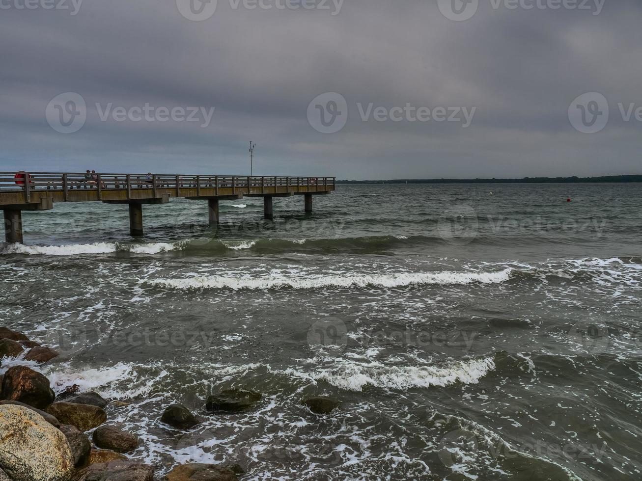 playa de travemuende en alemania foto