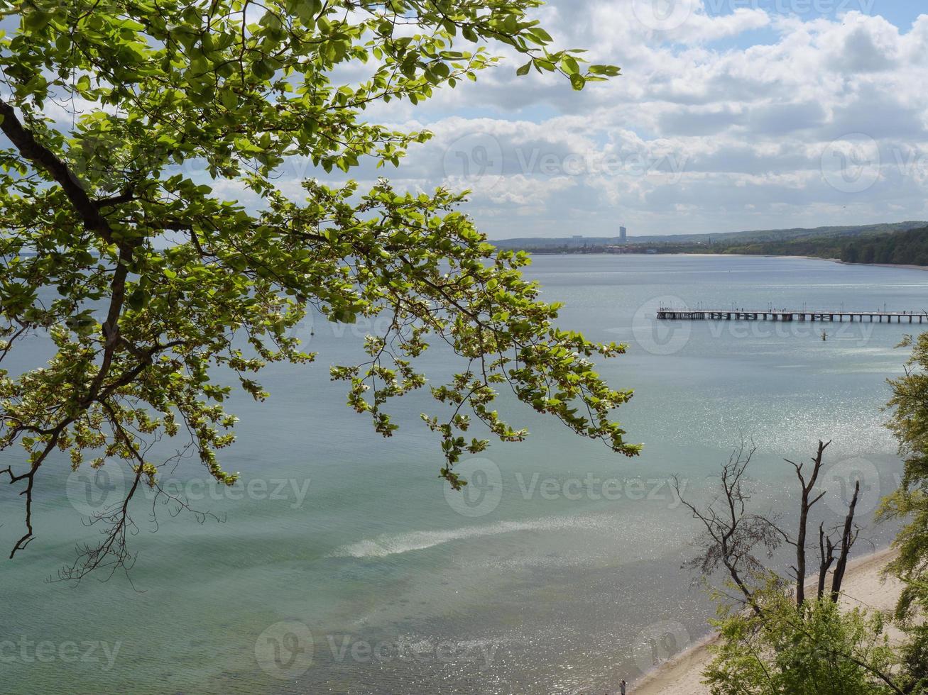 Beach at the baltic sea in poland photo