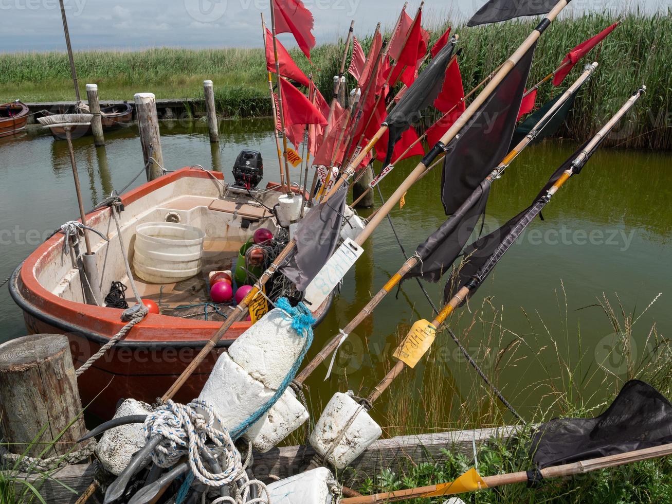 ahrenshoop en el mar báltico en alemania foto