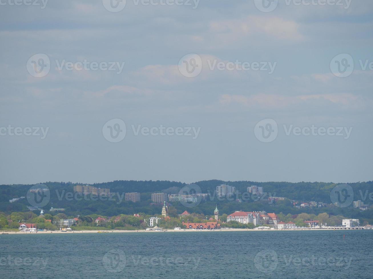 the baltic sea near gdansk in poland photo