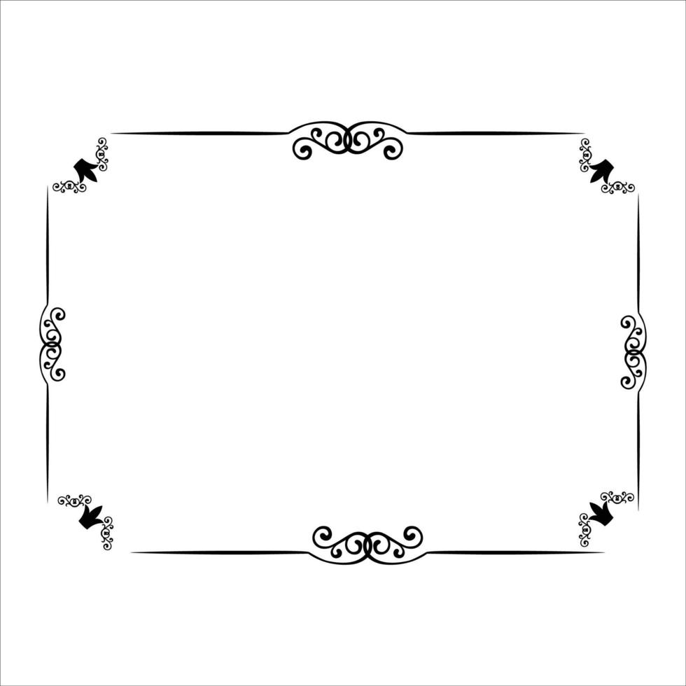 photo frame illustration, dark photo frame with white background