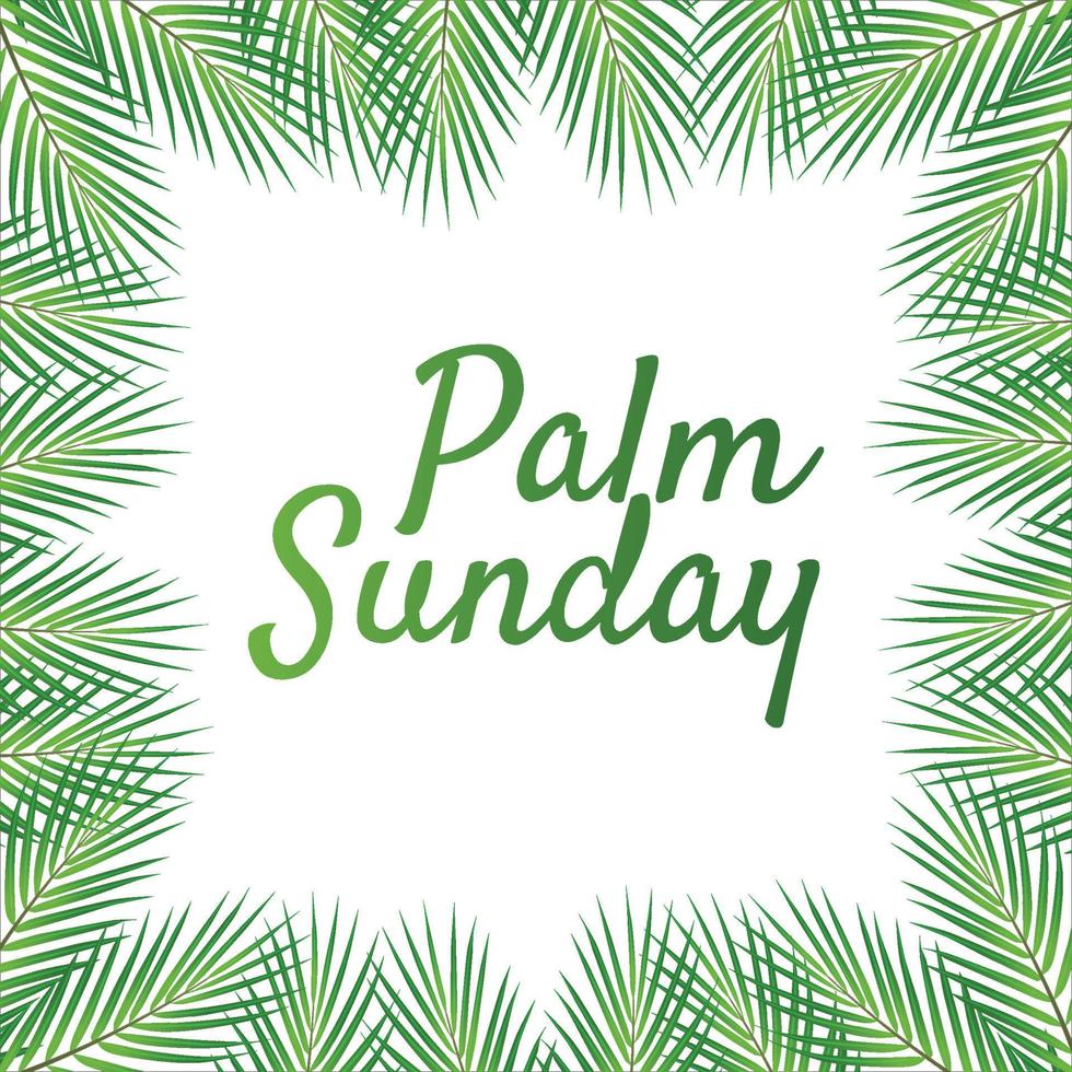 Hot summer days promotional poster with green tropical leaves, place for text surrounded by exotic plants, advertisement vector banner, Polygonal green summer tropical low poly background
