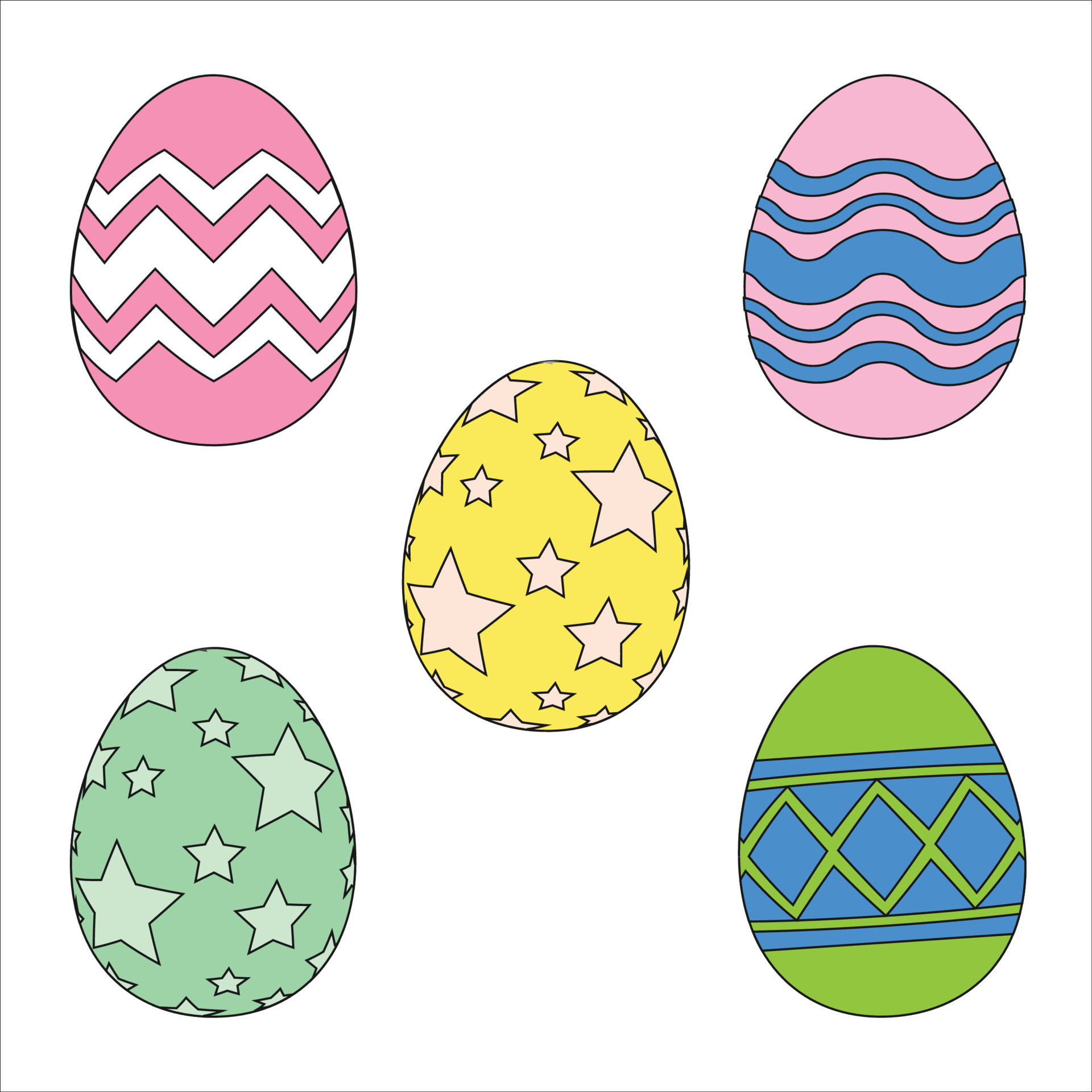 Easter egg designs cheap