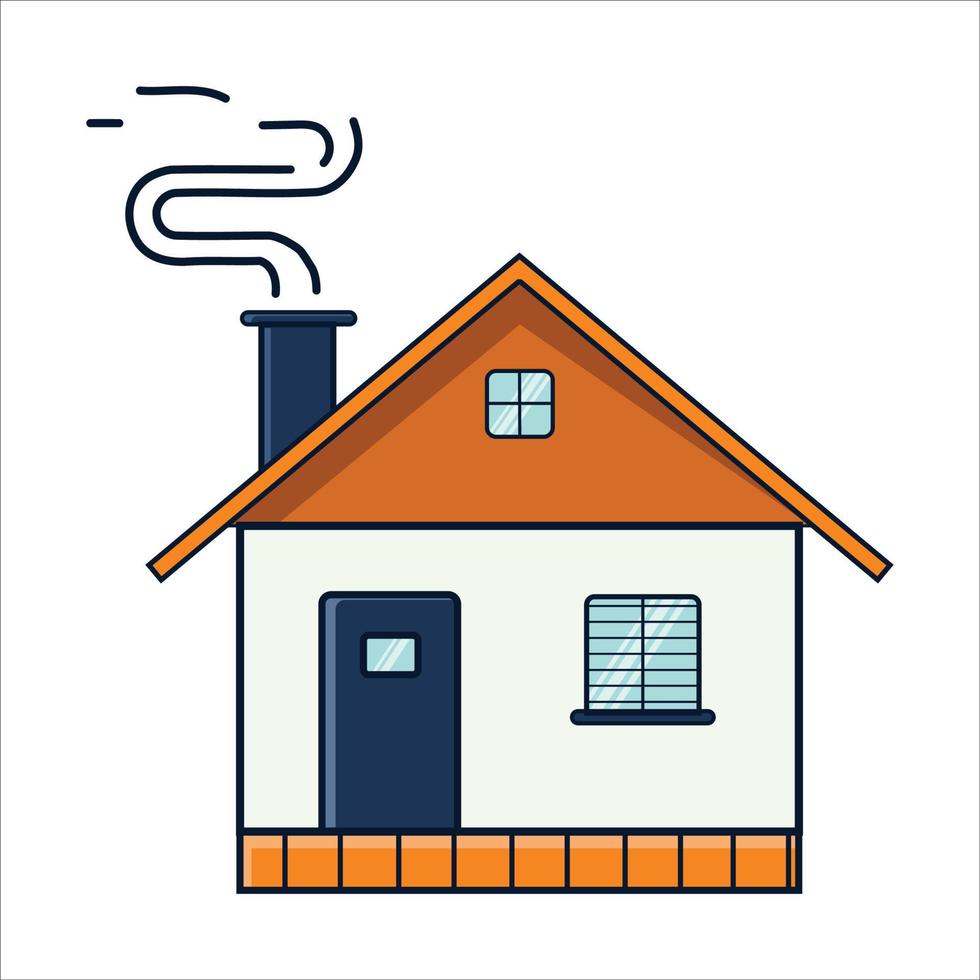 House vector design illustration isolated on white background