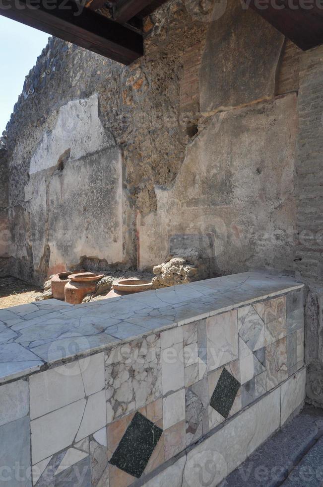 Pompeii archeological site in Pompeii photo