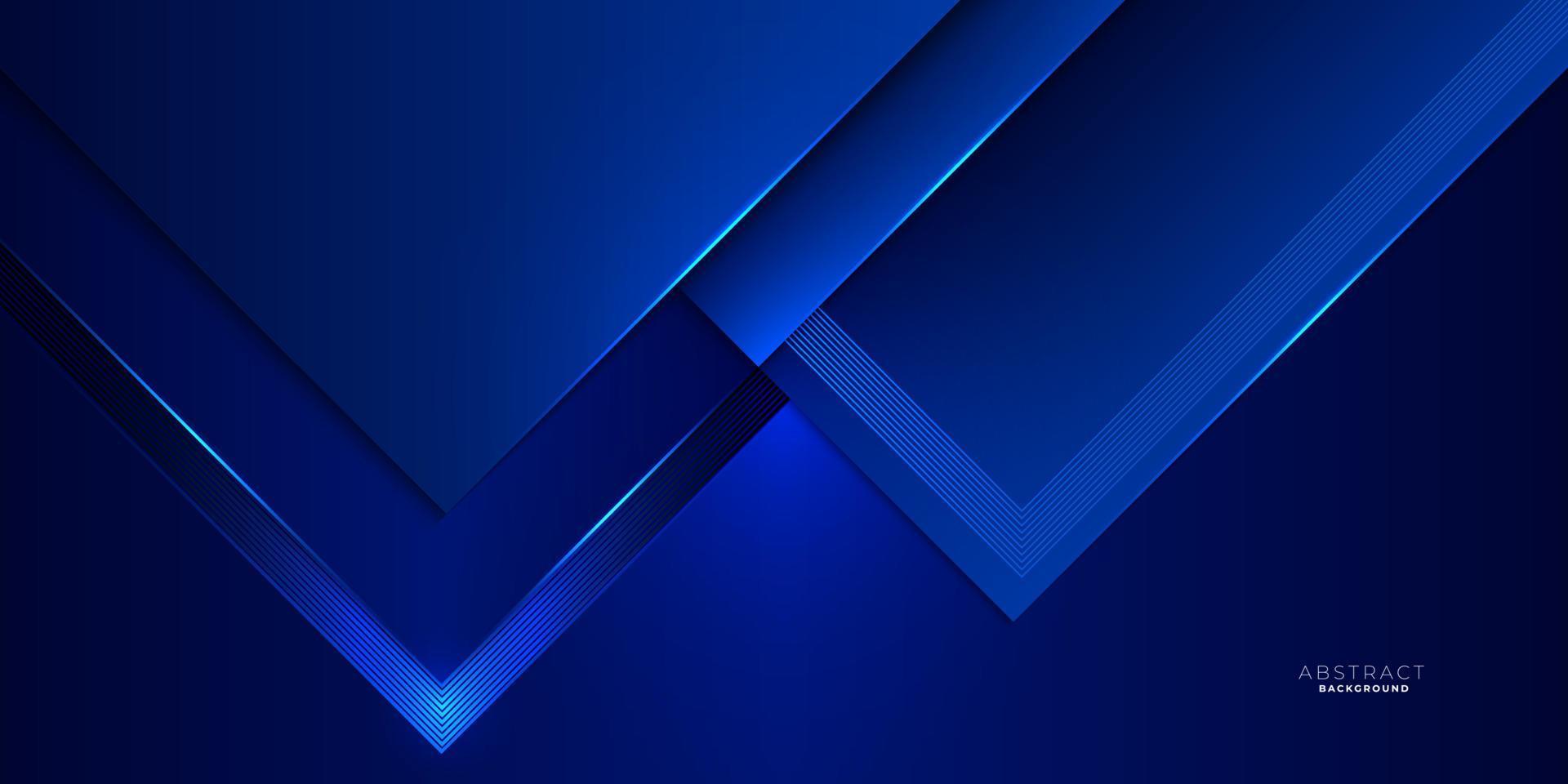 fondo de negocios elegante azul oscuro abstracto vector