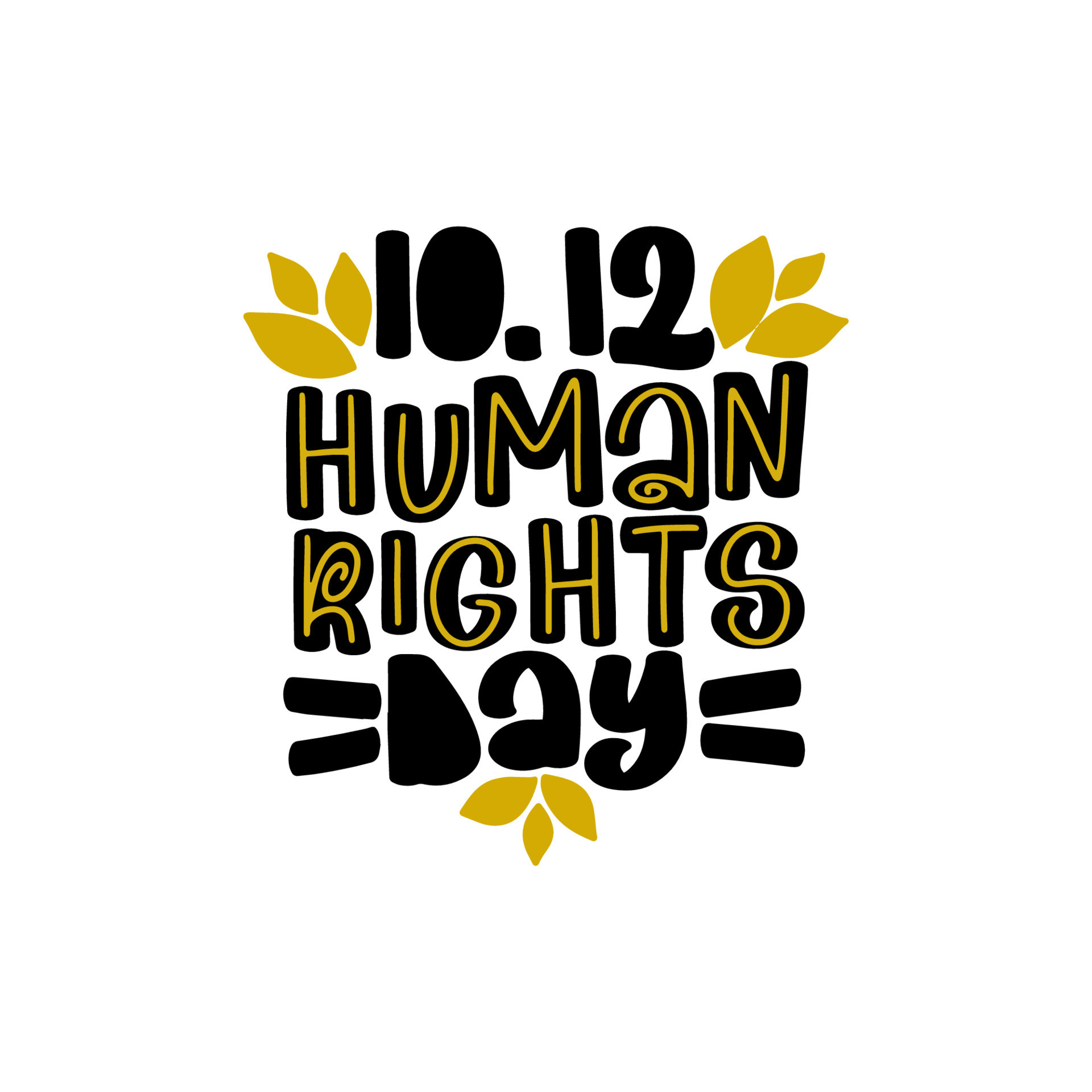 Human Rights Day. December 10. Holiday concept. Template for background