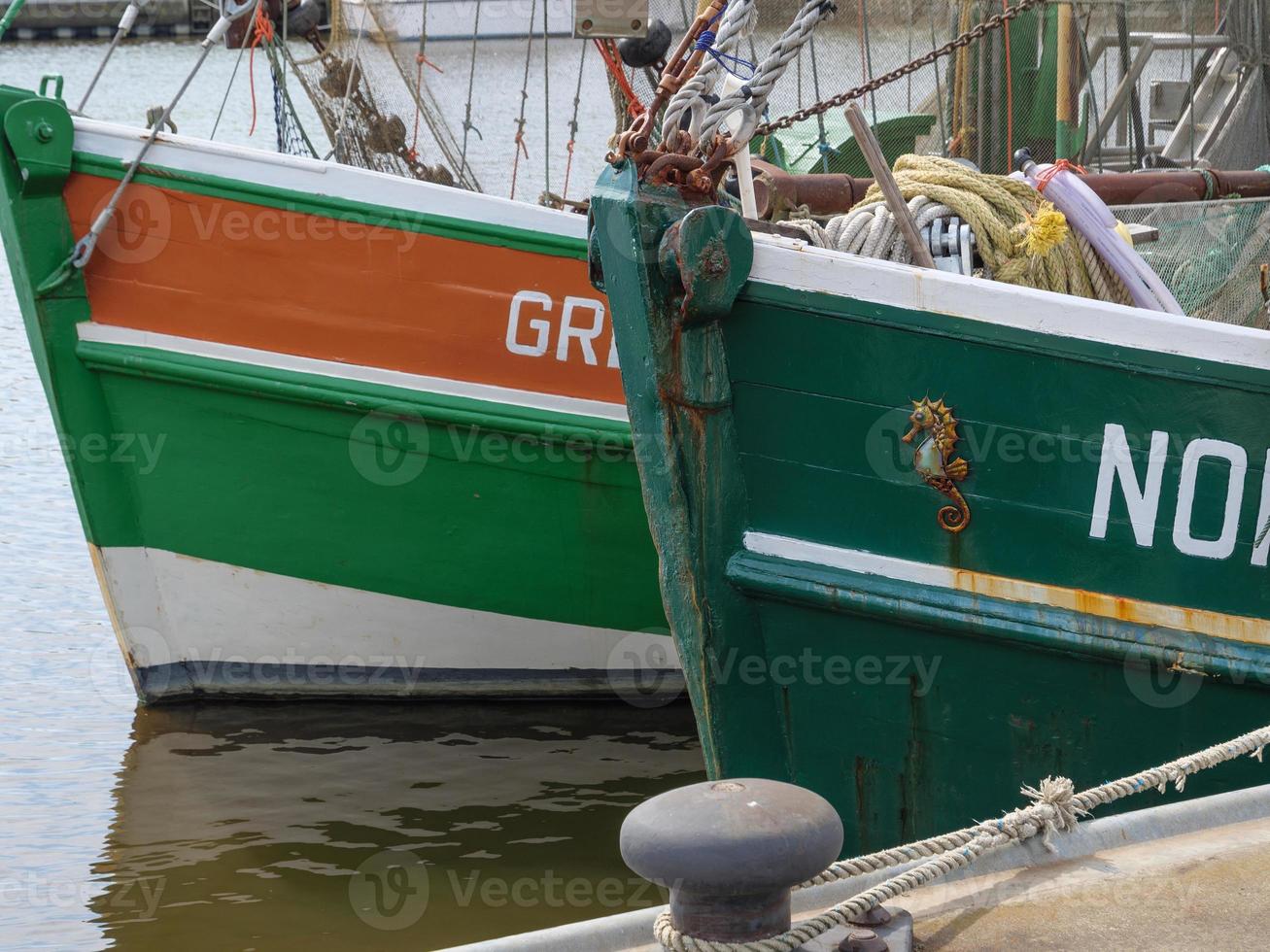 Greetsiel at the german north sea coast photo