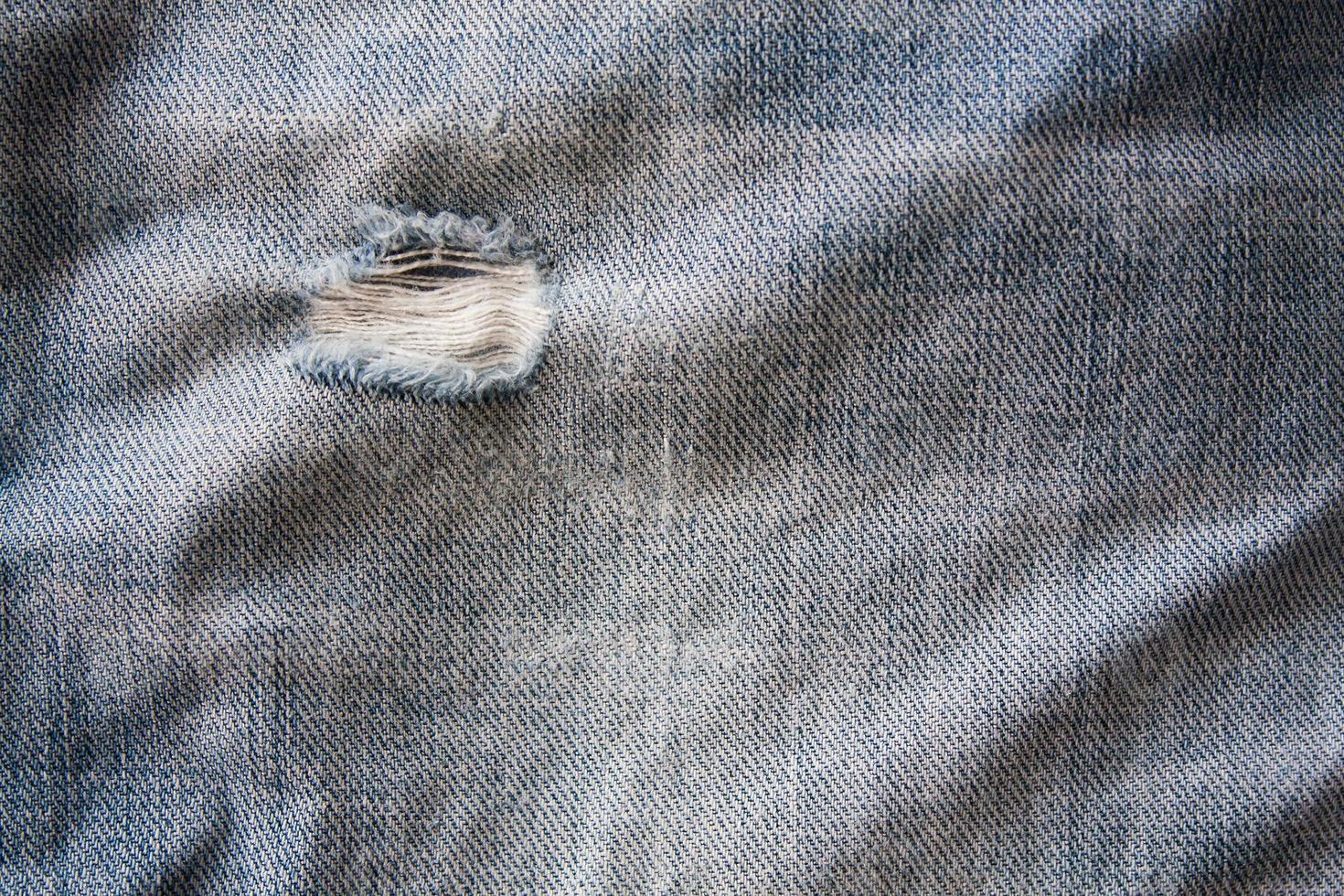 Jeans torn denim texture photo