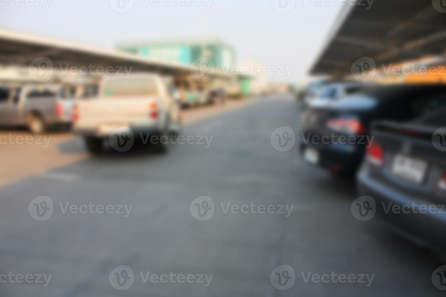 blur urban outdoor car park photo