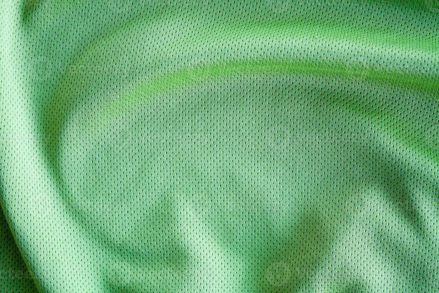 Sport clothing fabric texture background, top view of cloth textile surface photo