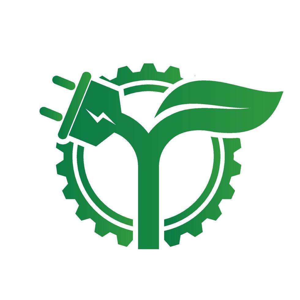 Natural energy plug for Ecology and Environmental Help The World With Eco-Friendly Ideas vector