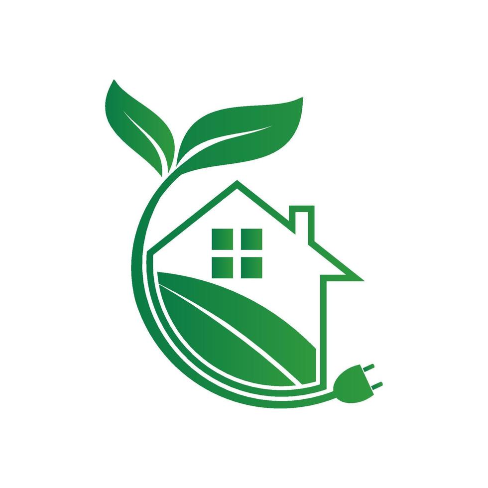 Natural energy ecology house for Ecology and Environmental Help The World With Eco-Friendly Ideas vector