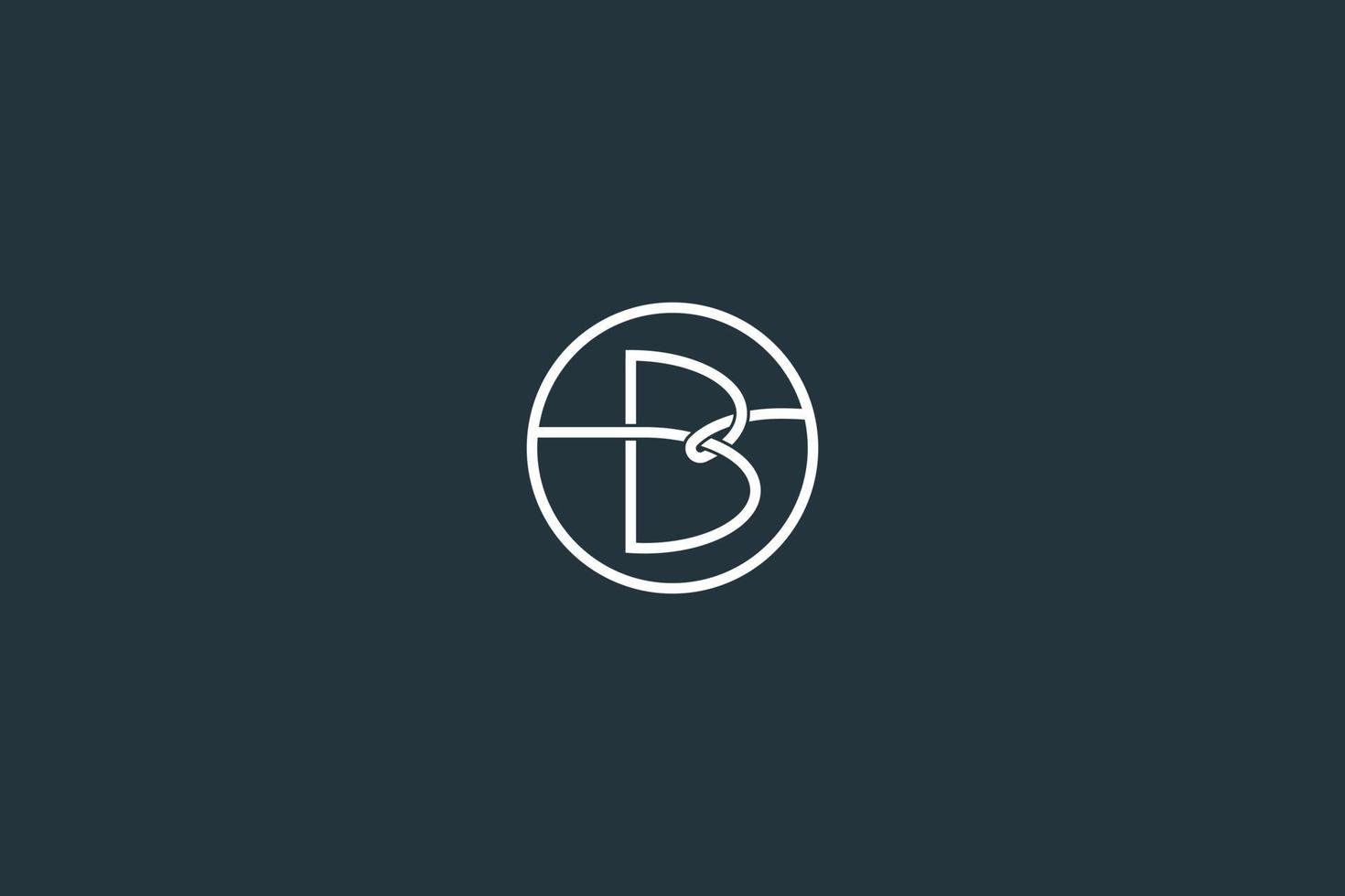 Initial Letter B Logo Design Vector Template
