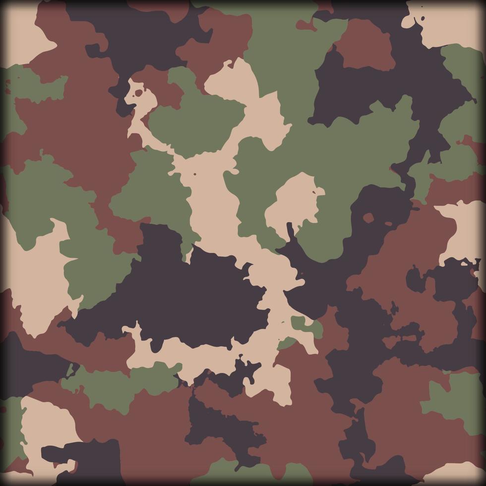 Camouflage military abstract pattern vector illustration