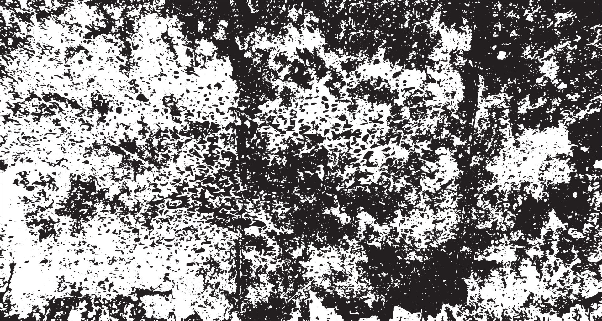 Rough black and white texture vector. Distressed overlay texture