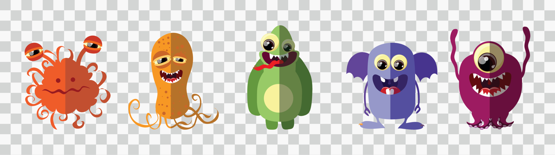 Cute Monster Set Vector Illustration 7738039 Vector Art At Vecteezy Cute Monster Set Vector Illustration 7738039 Vector Art At Vecteezy