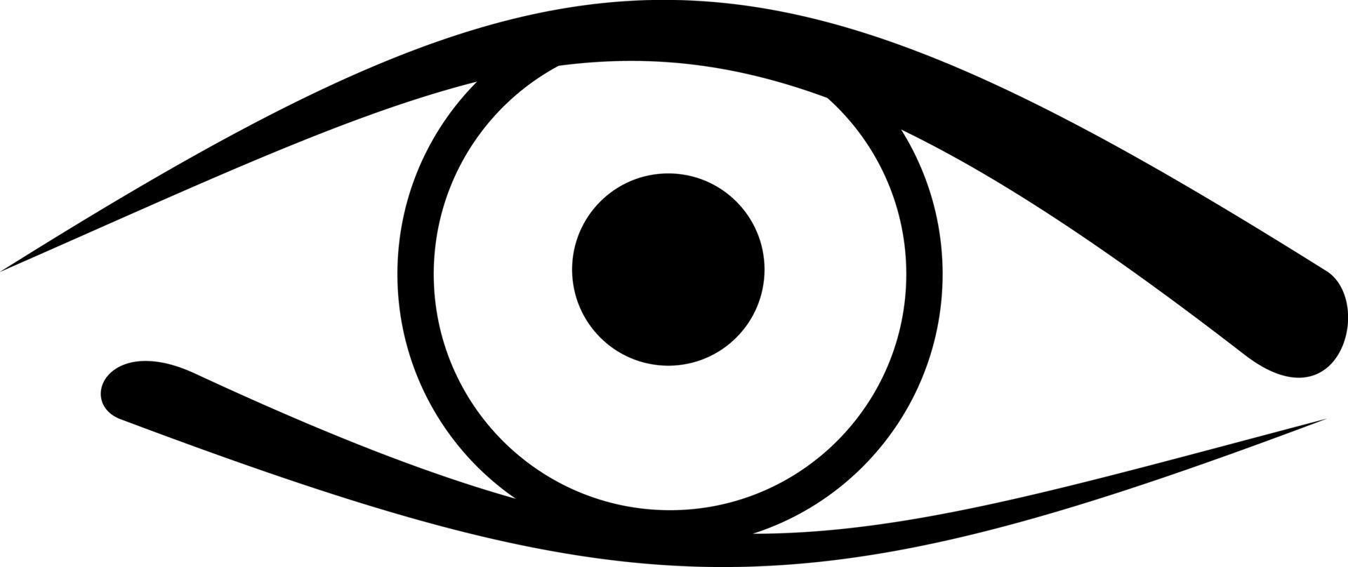 Eye icon open eyes images vector