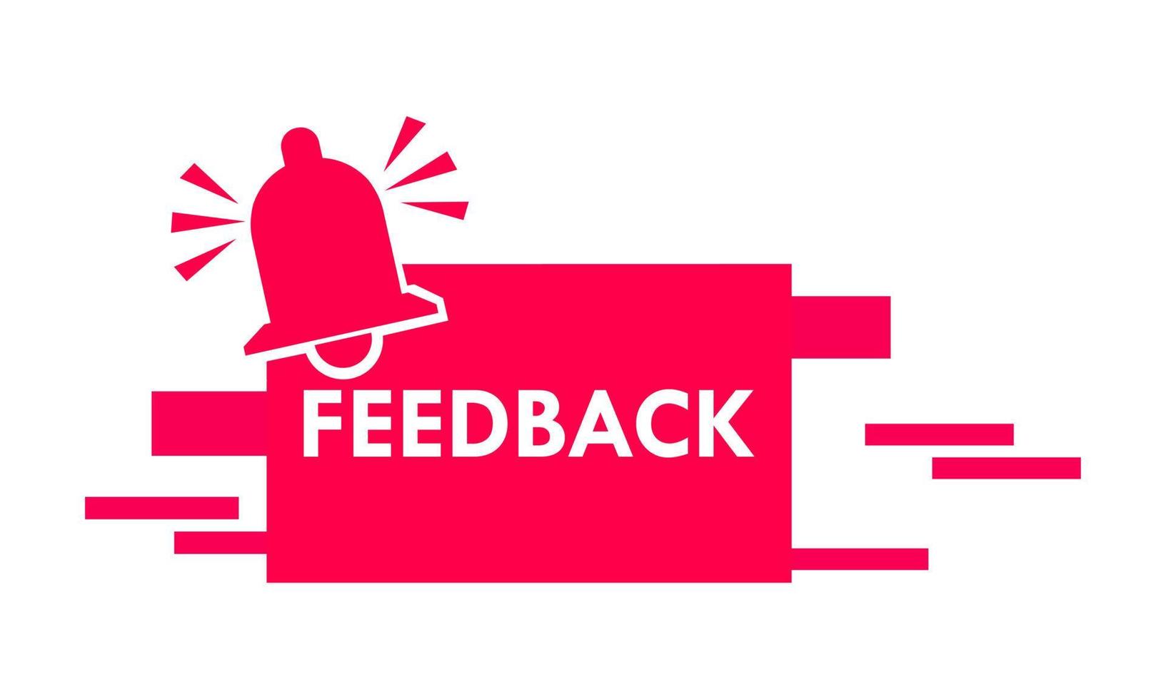 Feedback label for promotion product vector