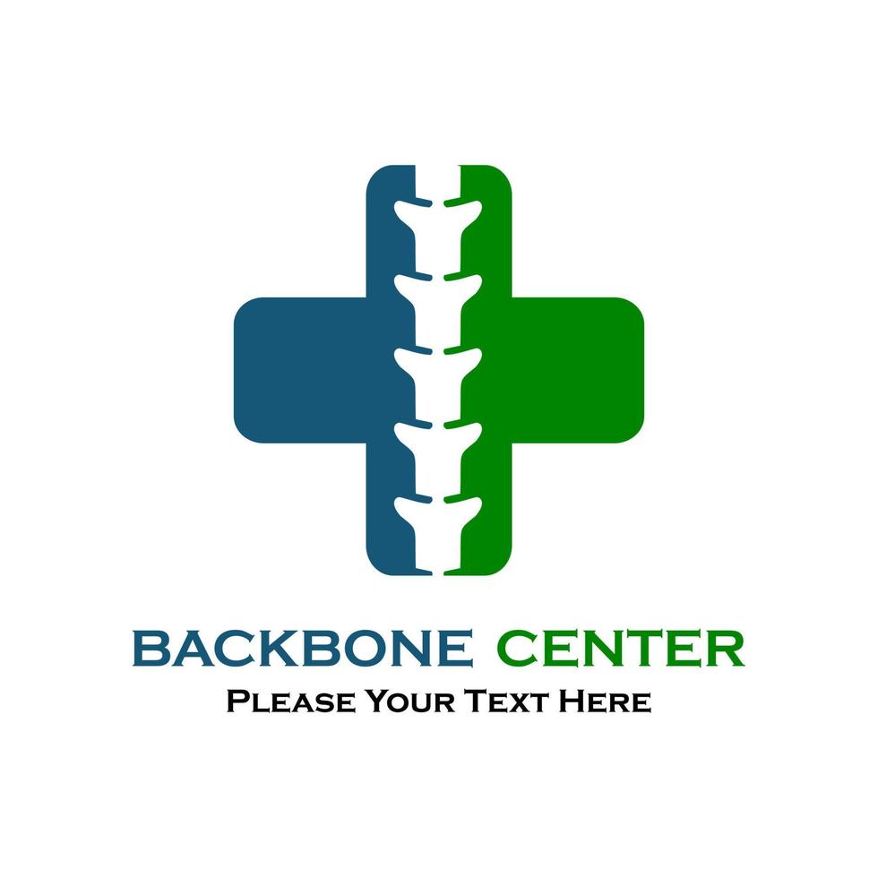 Spine diagnostic center isolated vector logo template, orthopedic symbol. This logo is suitable for back bone, health, doctor, hospital, medicine.