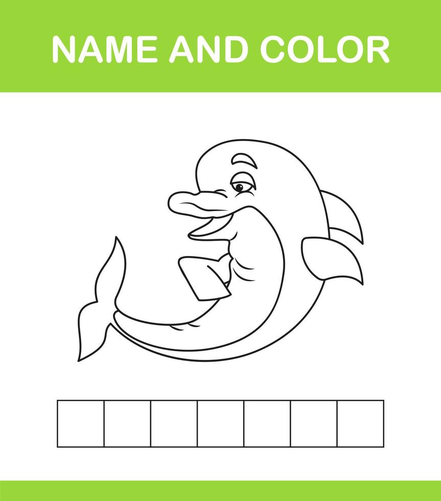 Name and color 19 vector