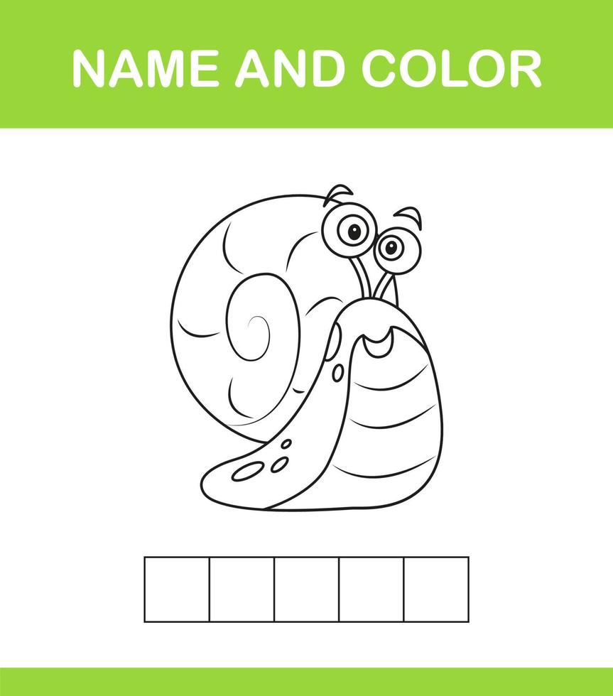 Name and color 12 vector