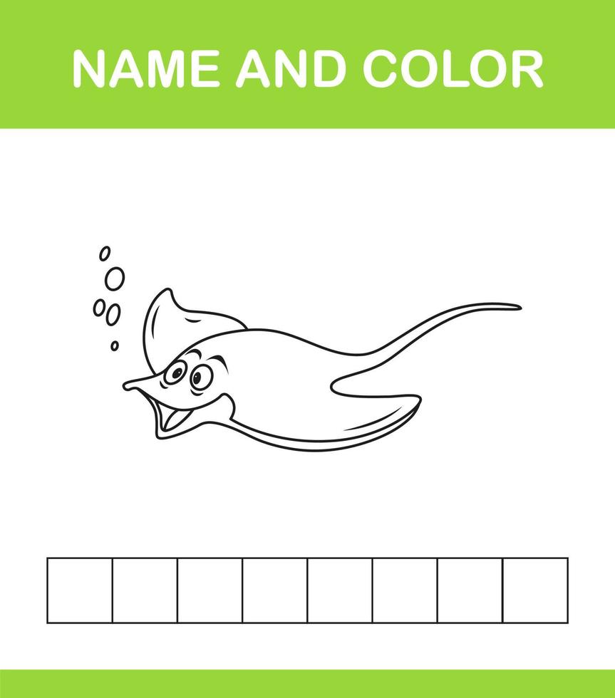 Name and color 4 vector