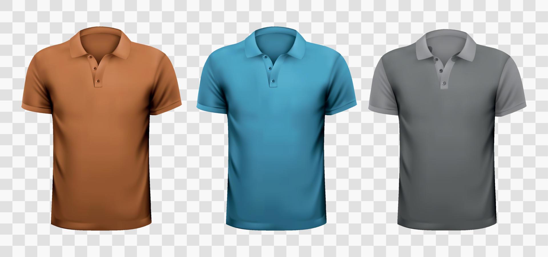 Men’s Polo T-Shirt Mockup