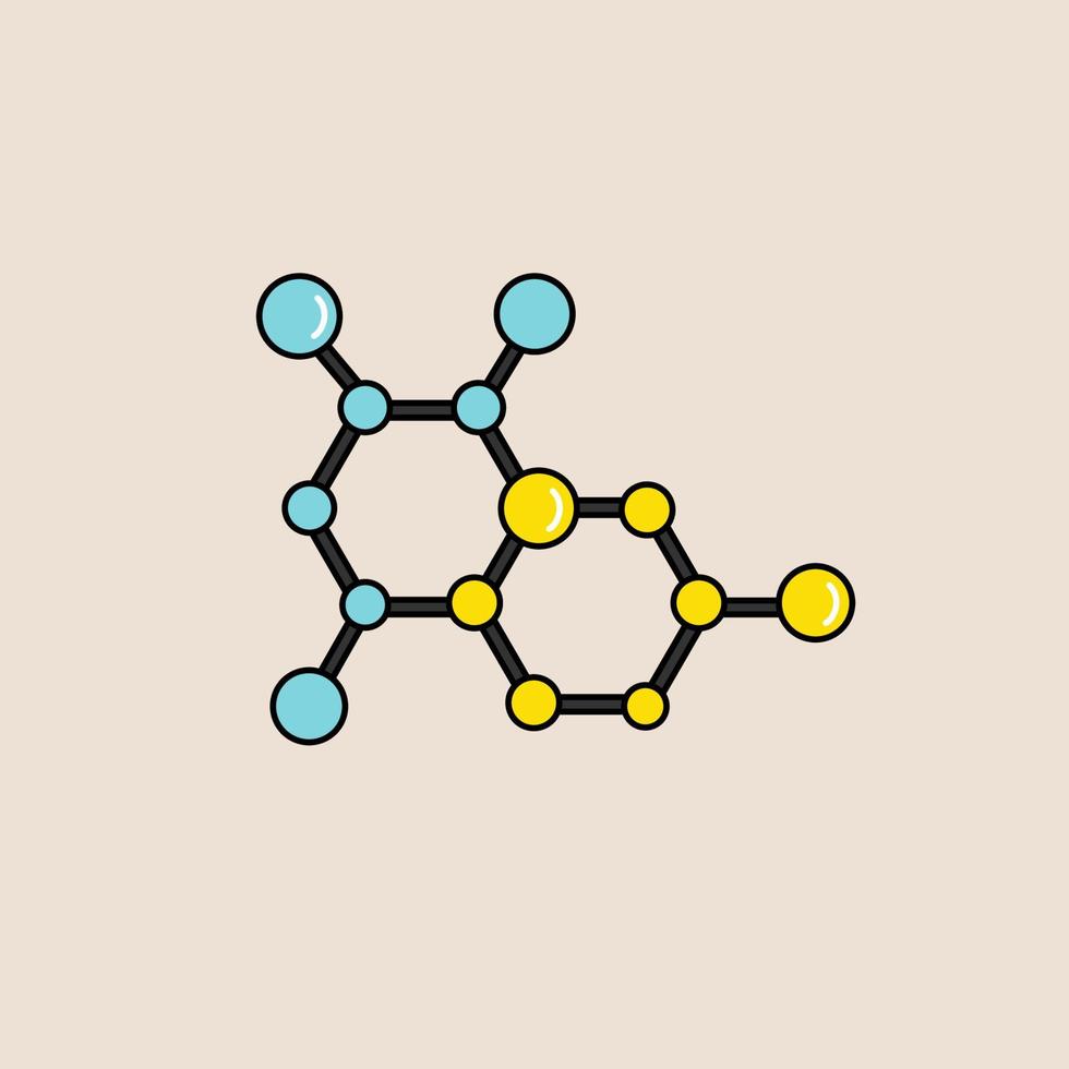Chemical Laboratory Icons Vector Design