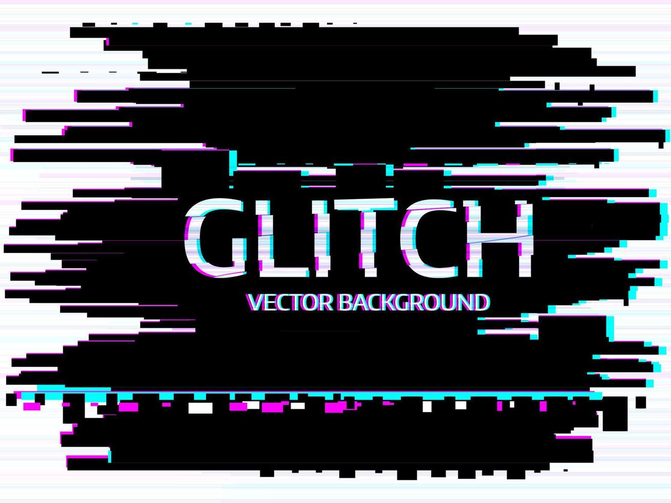 Vector distorted background texture. Computer screen error. Digital layout with broken noise abstract pixel effect. Advertising with abstract backdrop. Vector illustration