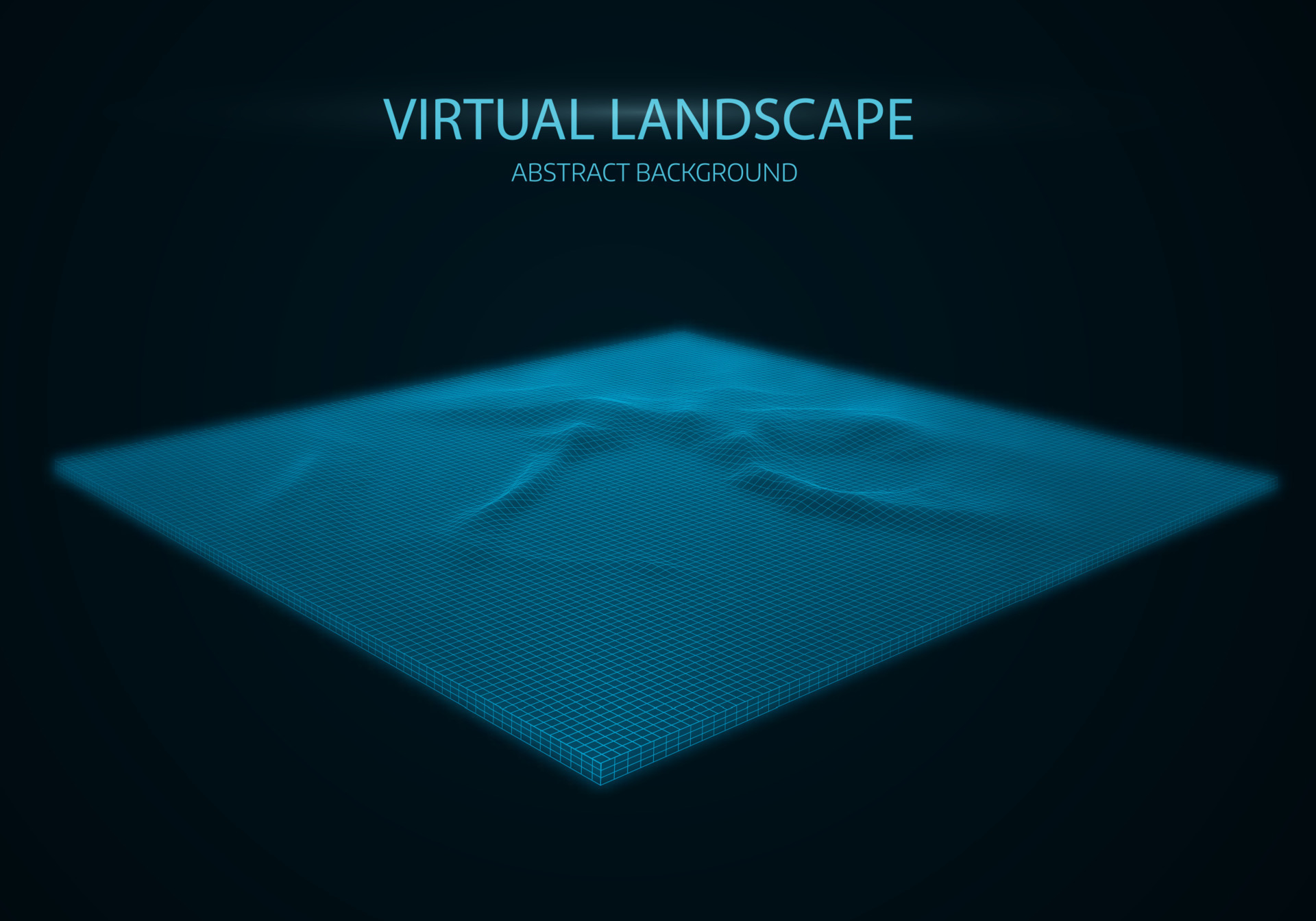 Abstract vector landscape background. 7740394 Vector Art at Vecteezy