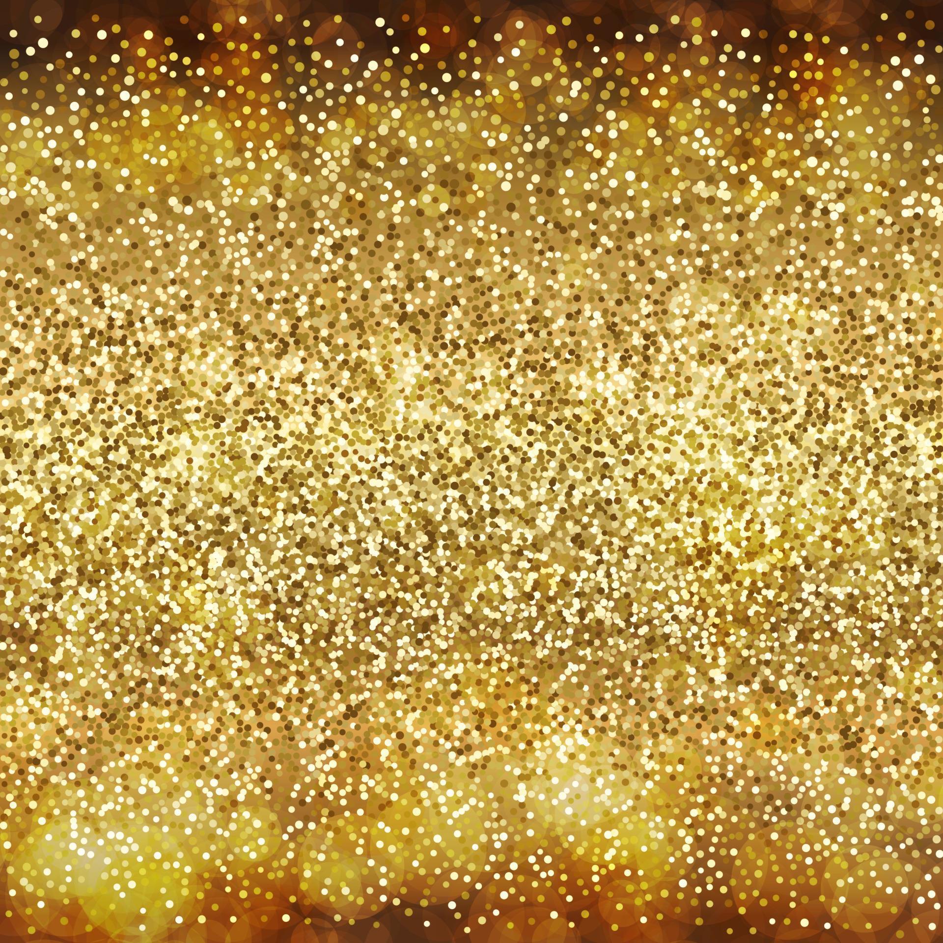 Gold glitter abstract background. Golden sparkles. Bokeh. Gold dust