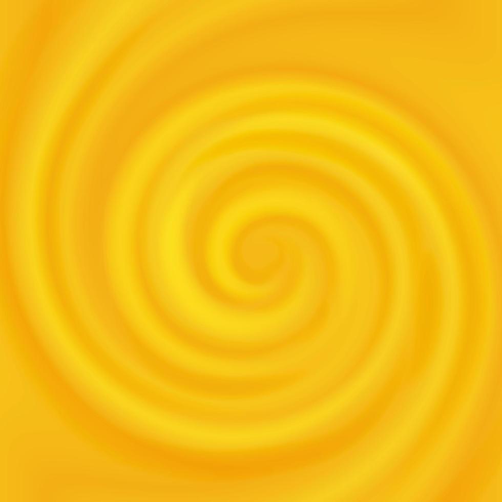 Swirling creamy orage texture. vector