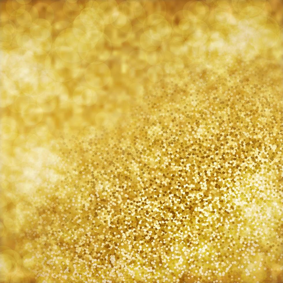 fondo abstracto de brillo dorado. vector